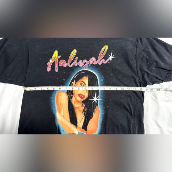 Black Graphic T-Shirt with Colorful Design - Picture 4 of 6